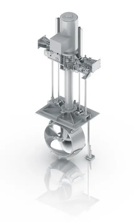 A  ZF retractable azimuth thruster