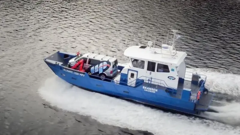 This high-speed workboat will carry out assignments throughout the Port Authorities of Aalesund’s operational areas