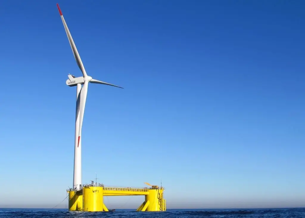 A first WindFloat prototype has been deployed in Portugal, 5km off the coast of Aguçadoura