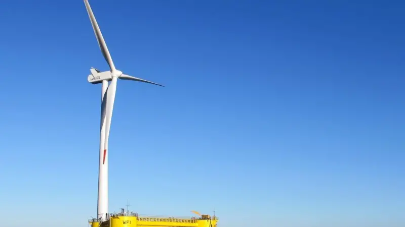 A first WindFloat prototype has been deployed in Portugal, 5km off the coast of Aguçadoura
