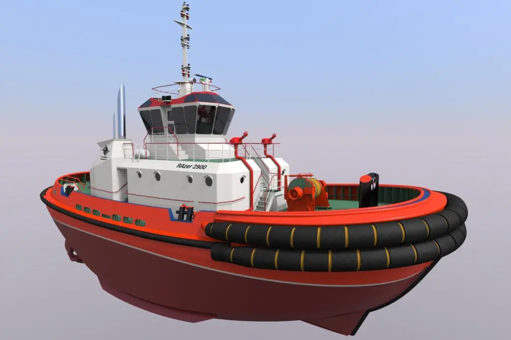 The RAzer 2900 is one of four variants of the marque for Pelindo III (Robert Allan Ltd)