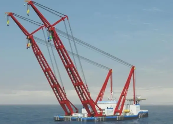 According to Scaldis, a few specific characteristics make this new crane ship unique in its field