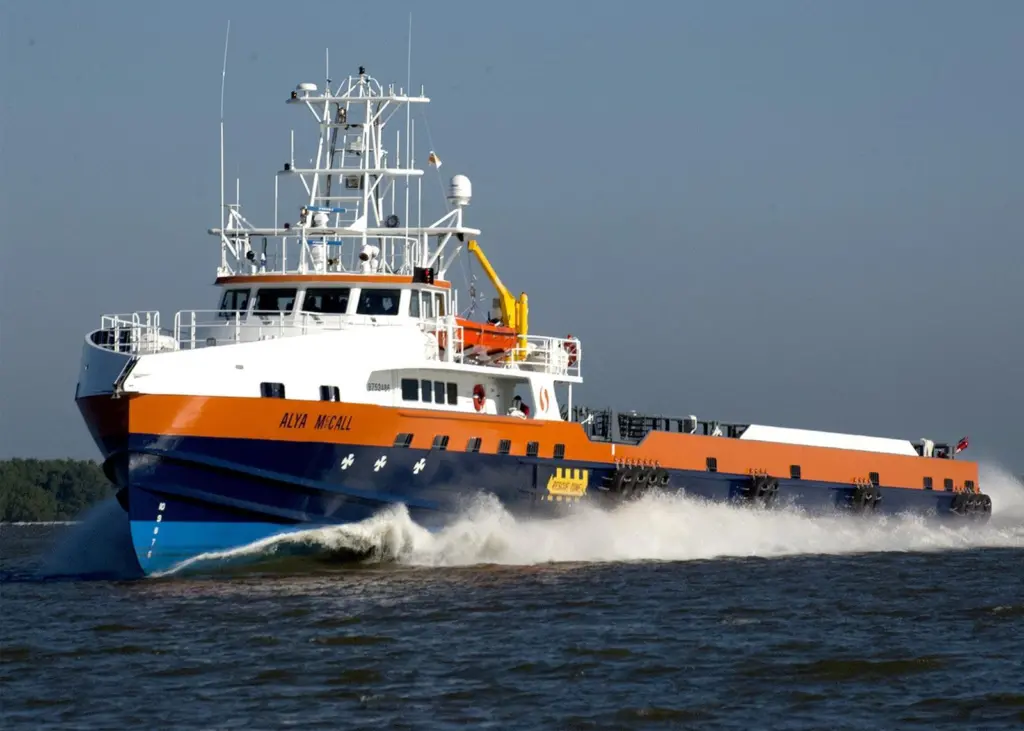 FSVs are tasked with delivering cargo and crew to oil and gas platforms