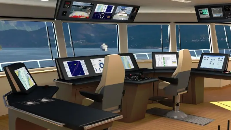 Synapsis INS, installed on an Esvagt Windpark Service Vessel