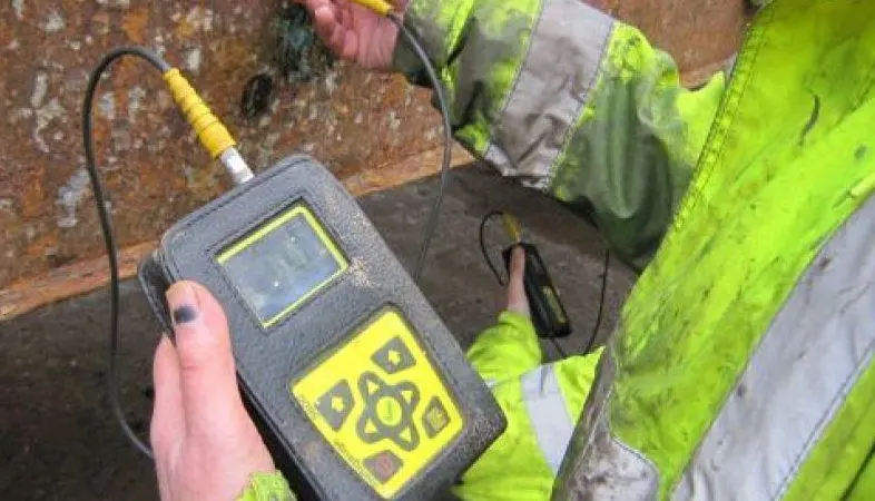 The Tritex Multigauge 5650 Surveyor thickness gauge
