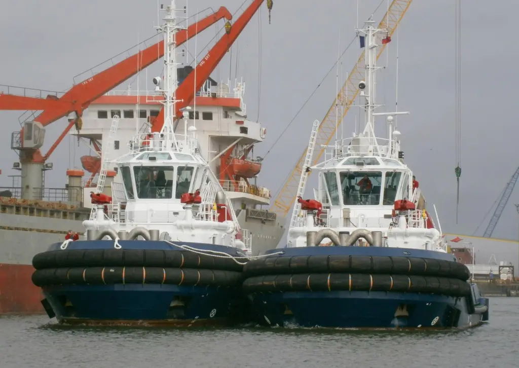 Boluda's two news tugs were built by Piriou in Vietnam (Boluda)