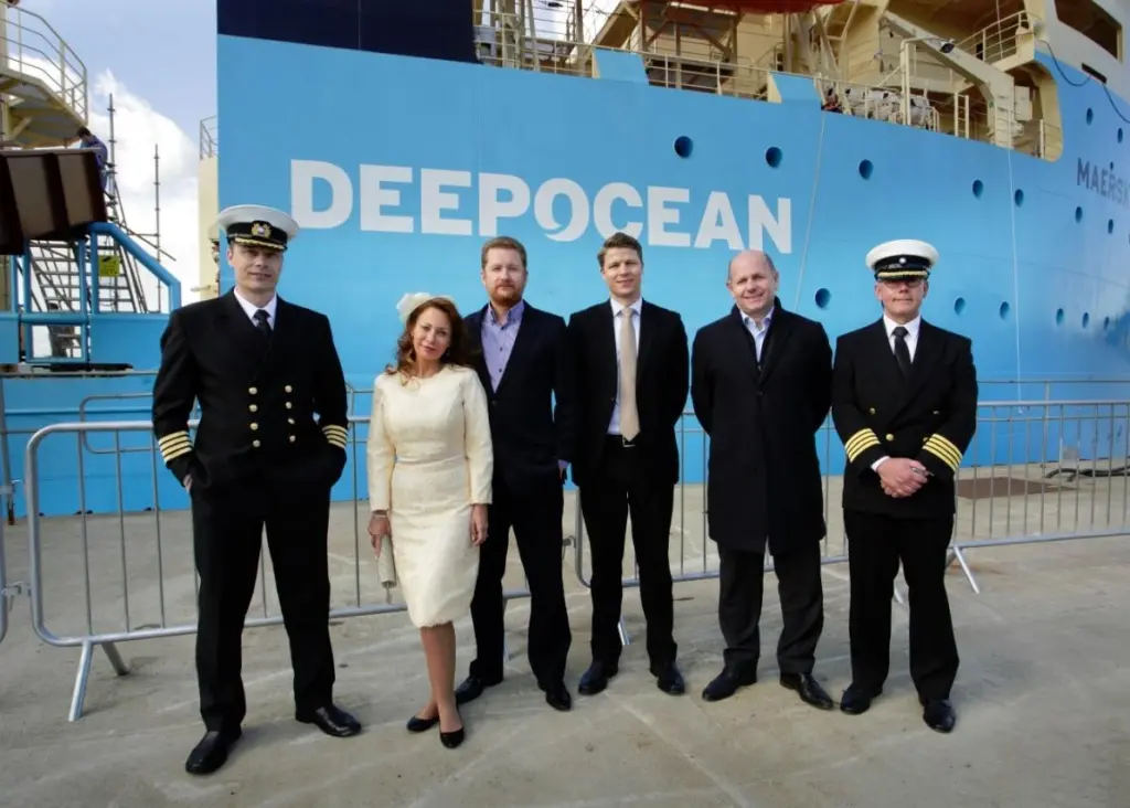 The ceremony was held at A&P Tyne in Newcastle