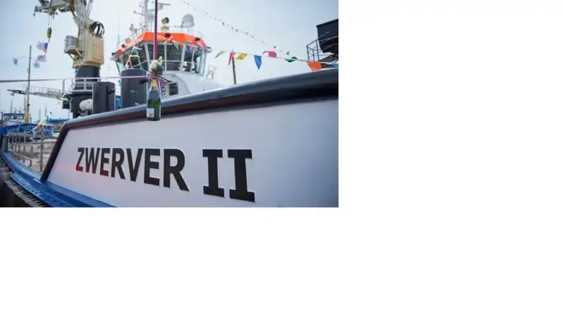 The name giving Ceremony took place at her home port in Harlingen