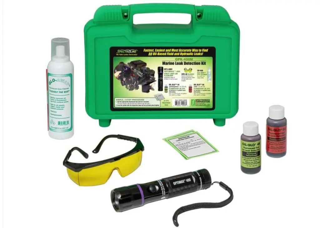 Spectroline’s Marine Leak Detection Kit (OPK-400M)