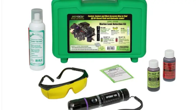 Spectroline’s Marine Leak Detection Kit (OPK-400M)