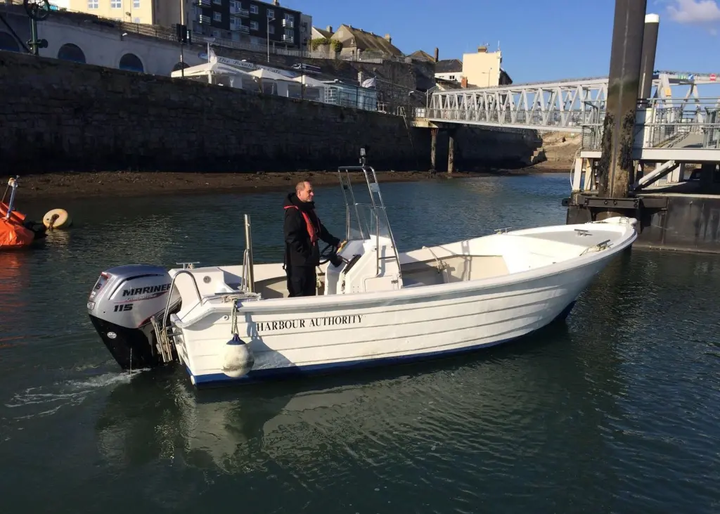 Mariner 115hp Command Thrust powers 6m Atlantic Fisher, operated by Cattewater Harbour Commissioners