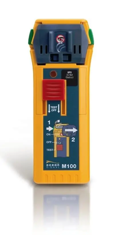 Ocean Signal M100 and M100X have been developed to save lives in the commercial maritime industry