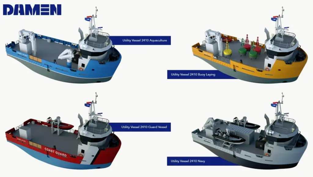The design is optimised for a wide range of roles