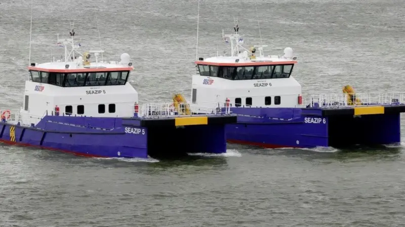SeaZip 5 and 6 are Damen Fast Crew Suppliers (2610)