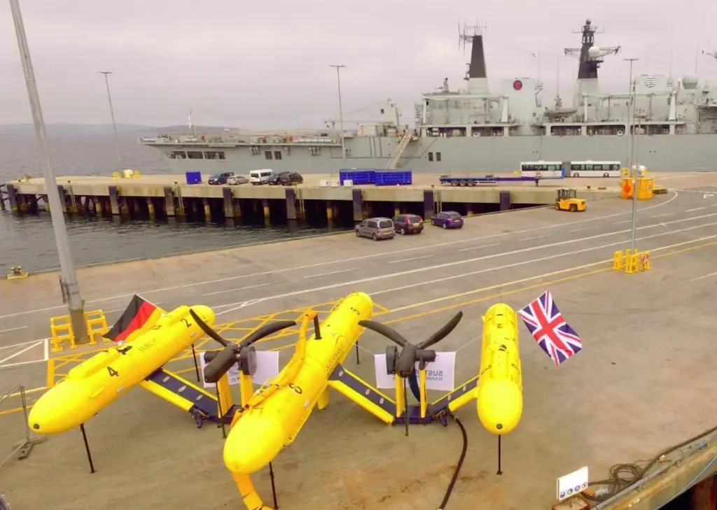 PLAT-O is a moored, buoyant platform that is positioned mid-water column