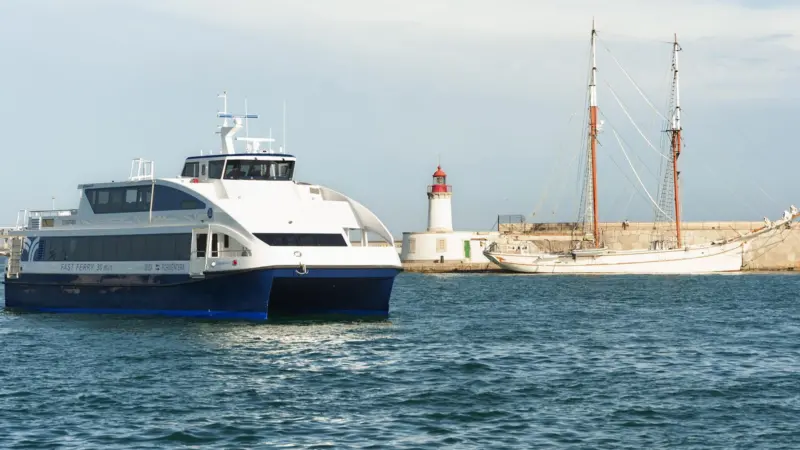 The newly built Rodman 90 on its inaugural voyage between Ibiza and Formentera