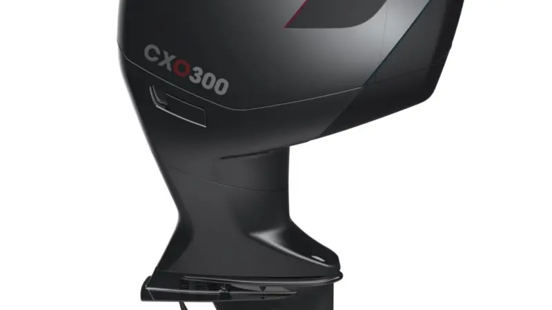 CXO300 is a revolutionary opposed-piston, diesel outboard designed specifically for professional marine users