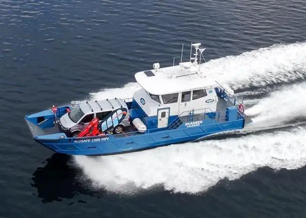 Maritime Partner exhibited its Alusafe 1500 multi-purpose vessel at Seawork 2016