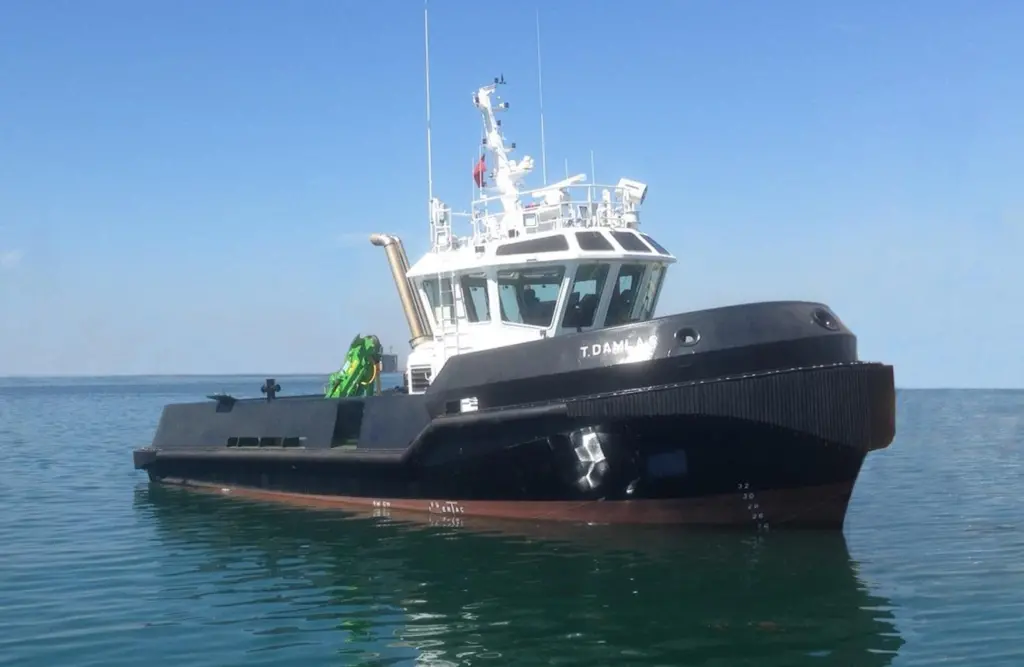 'T.Damla 6' is one of seven vessels from the drawing board of Macduff (Macduff Ship Design)