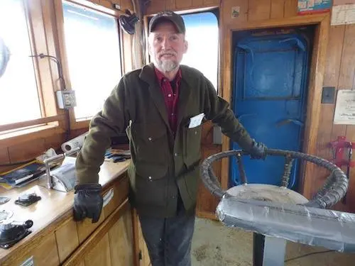 Dan Magone is preparing to say farewell to his tug 'Redeemer' (Annie Ropeik - KUCB)