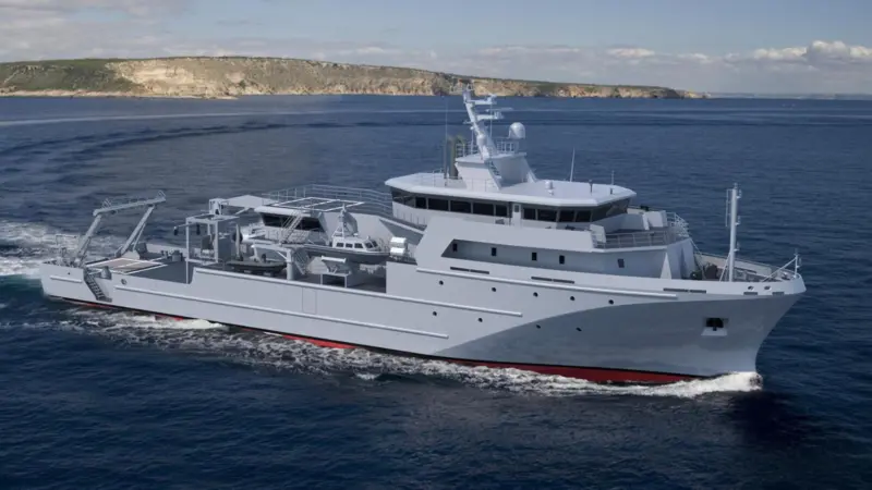 When completed, the ‘BHO2M’ will undertake hydrographic and oceanographic missions