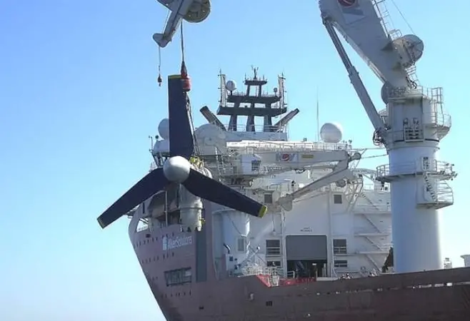 Meygen tidal turbine deployment