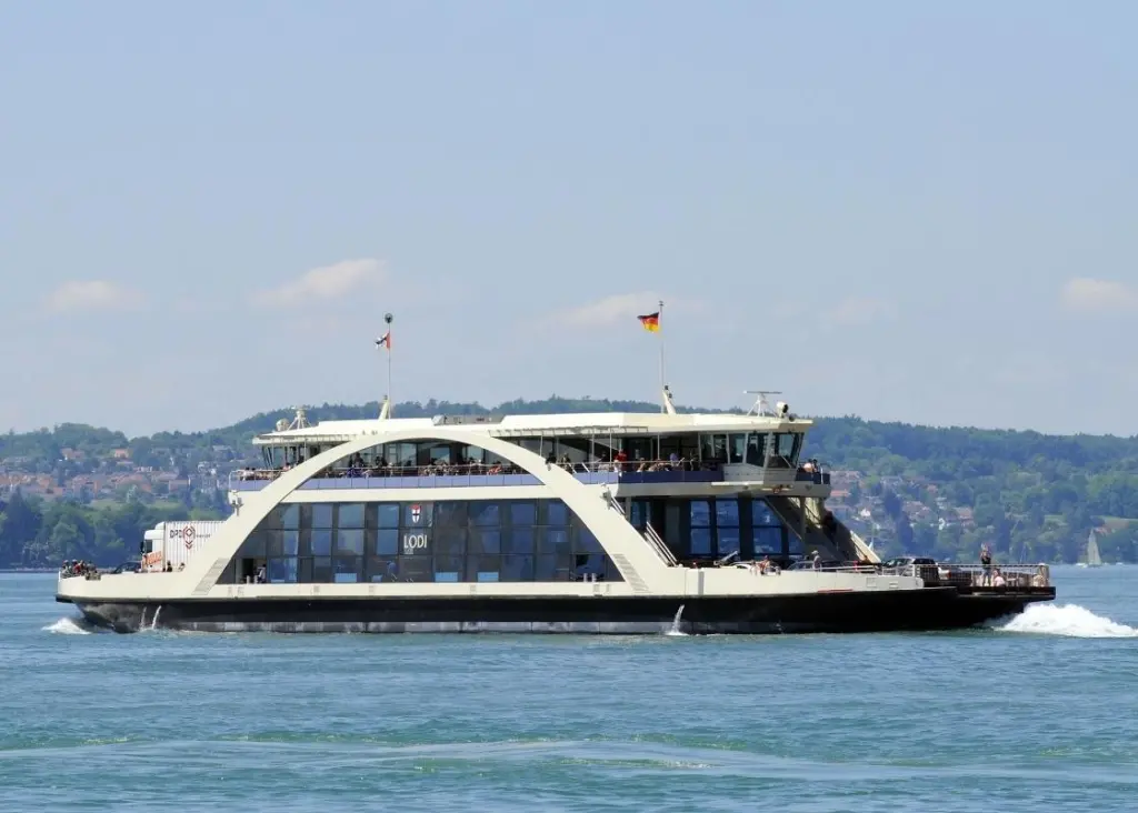 Lake Constance ferry will be one of the first in Europe to be powered by a high-speed pure-gas engine