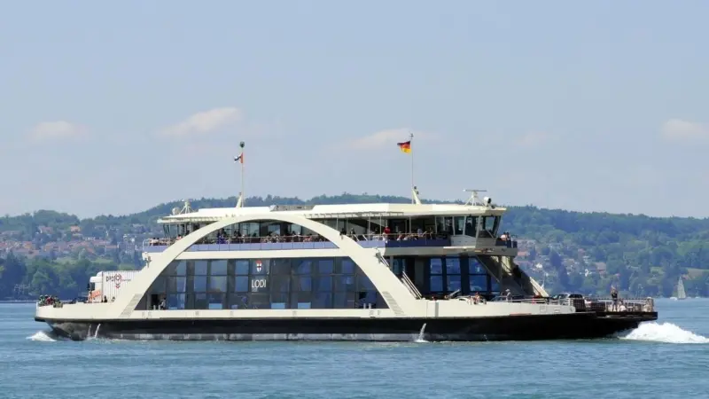 Lake Constance ferry will be one of the first in Europe to be powered by a high-speed pure-gas engine