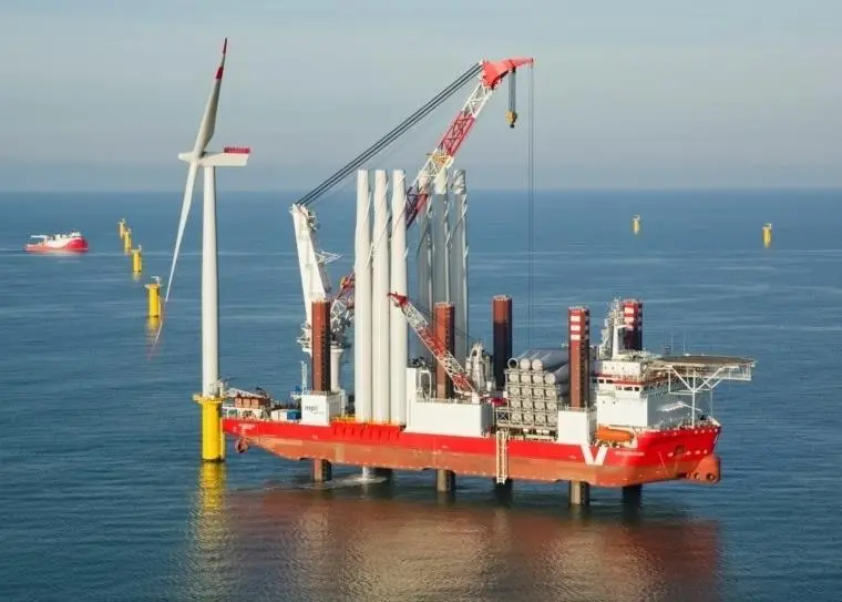 Wind turbine installation vessel (WTIV), 'MPI Discovery'