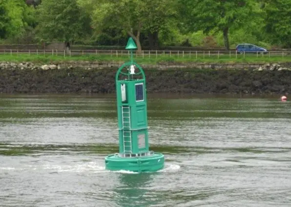 A JFC starboard channel marker