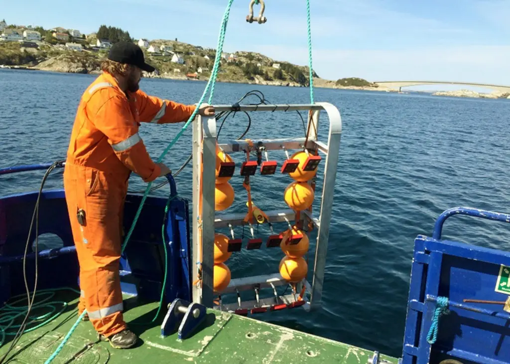 Miko Magnetic Sledge being deployed off Norway