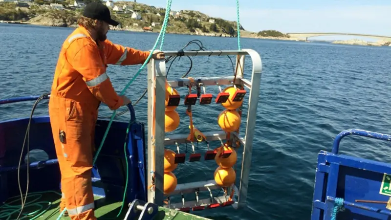 Miko Magnetic Sledge being deployed off Norway