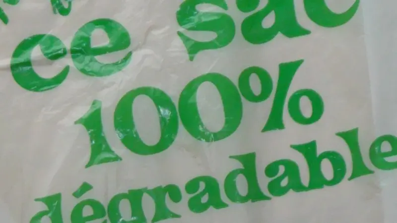 Labelled ‘100% biodegradable’ but does this include the marine environment?