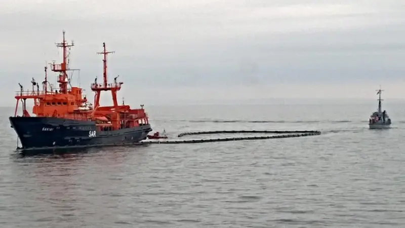 HELCOM’s annual Baltic Sea exercise used popcorn to mimic an oil spill