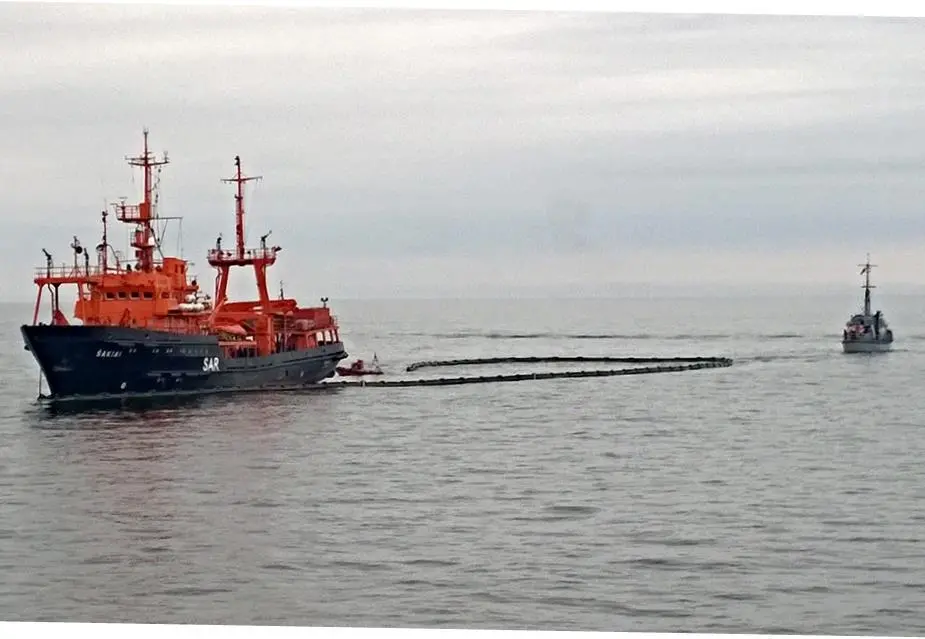 HELCOM’s annual Baltic Sea exercise used popcorn to mimic an oil spill