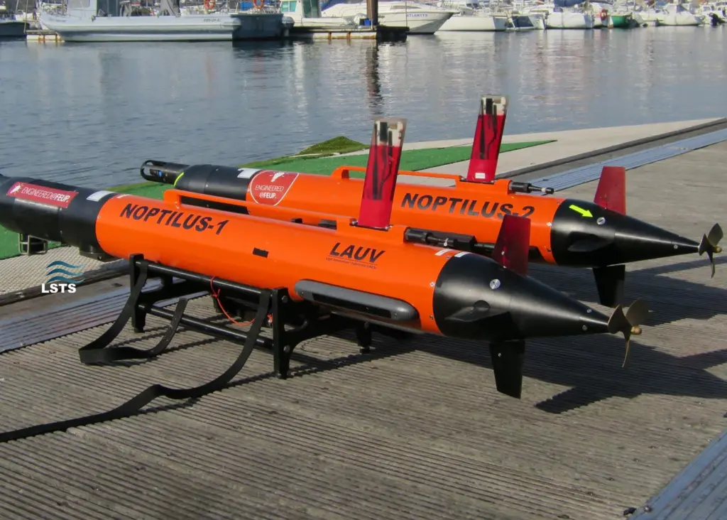 AUVs for multiple deployment at Leixoes, Portugal. Picture: University of Southampton IT Innovation Centre, Sunrise Consortium