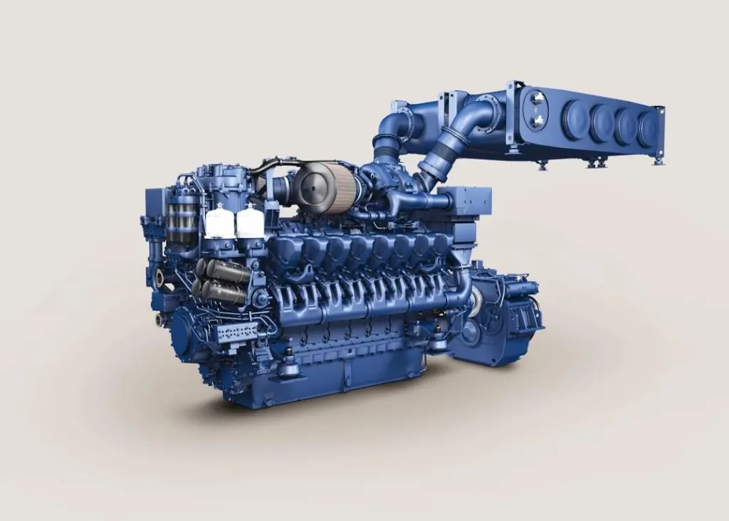 MTU Series 4000 with SCR