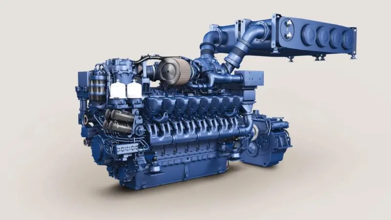 MTU Series 4000 with SCR