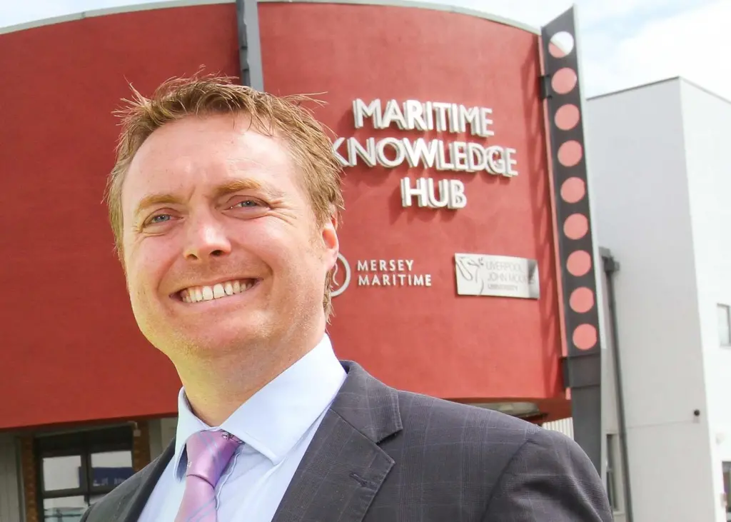 Chris Shirling-Rooke, CEO of Mersey Maritime