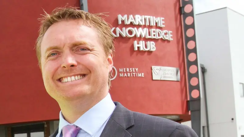 Chris Shirling-Rooke, CEO of Mersey Maritime