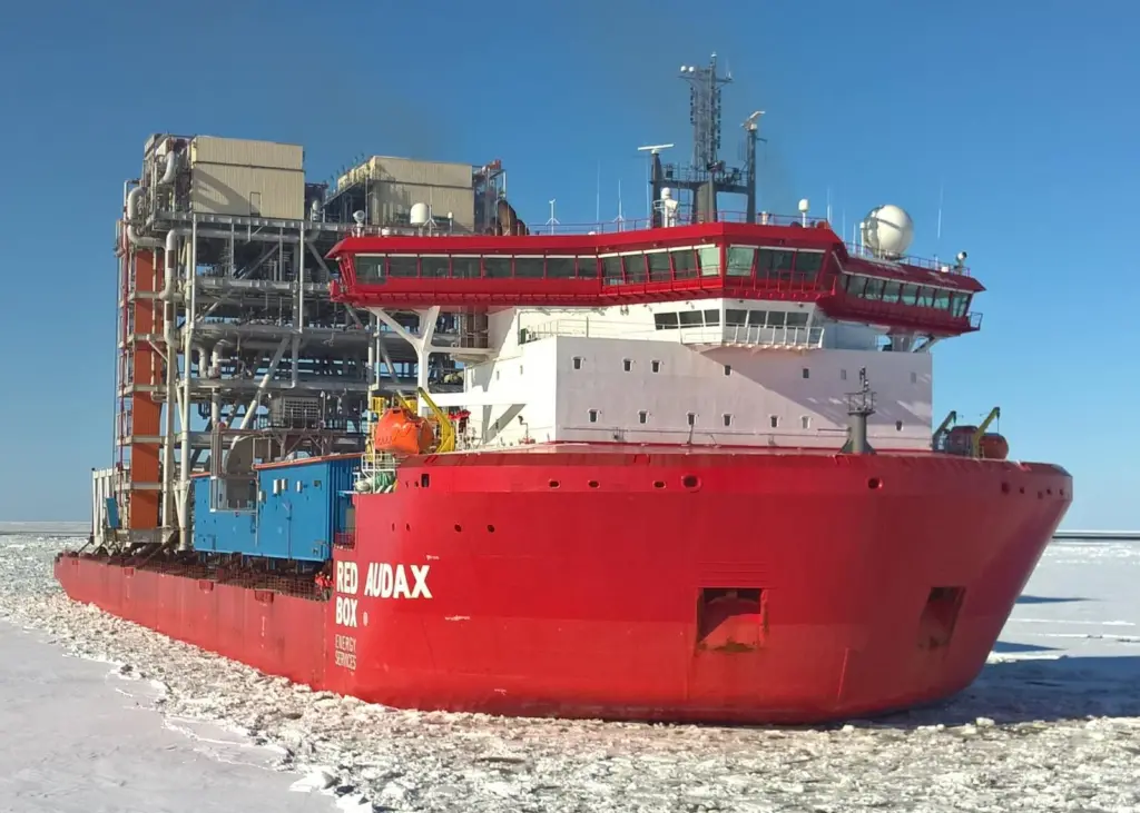‘AUDAX’ is now equipped with a Anschütz gyro compass Photo: Red Box Energy Services