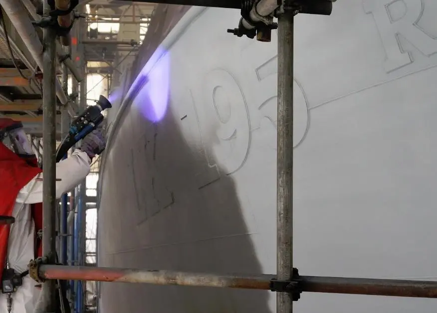 Fishing boat builder Parkol opted for the Metallisation ARC150 system