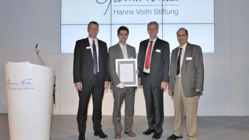 Mr Schenke achieved a efficient calculation of complex flow problems critical to Voith’s power transmission division