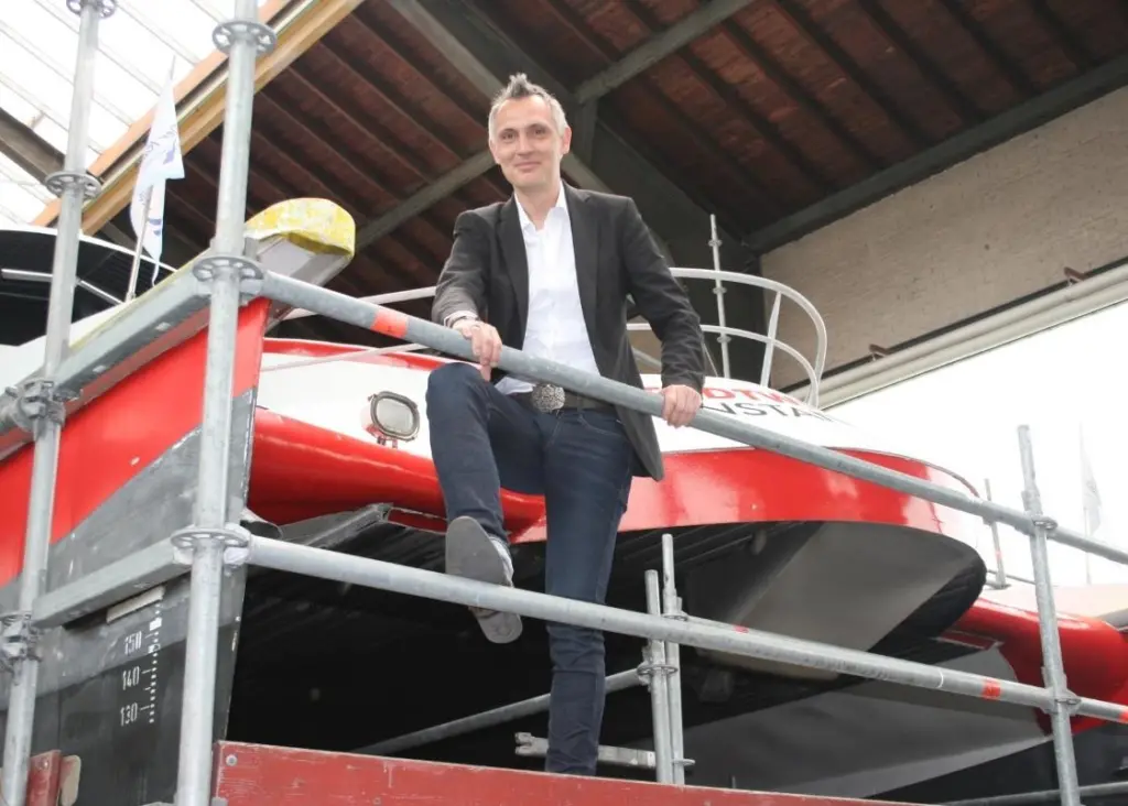Christoph Witte, Managing Director of Katamaran-Reederei. - See more at: http://www.maritimejournal.com/news101/power-and-propulsion/catamaran-field-trials#sthash.LuWZTkru.dpuf