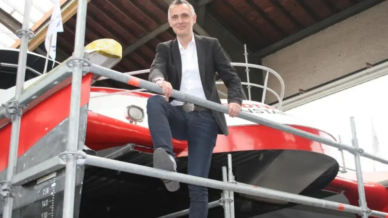 Christoph Witte, Managing Director of Katamaran-Reederei. - See more at: http://www.maritimejournal.com/news101/power-and-propulsion/catamaran-field-trials#sthash.LuWZTkru.dpuf