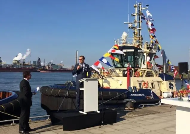 'Svitzer Amstel' naming ceremony