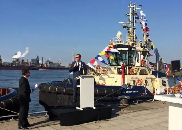 'Svitzer Amstel' naming ceremony