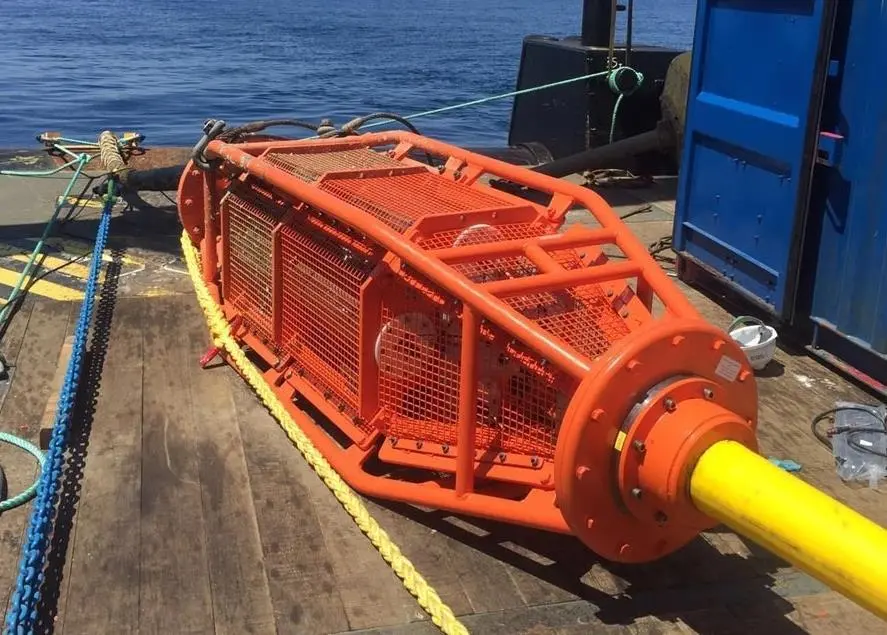 Oceantec wave buoy deployment