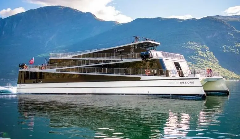 'Vision of The Fjords' began operating in July and is scheduled to complete around 700 voyages a year