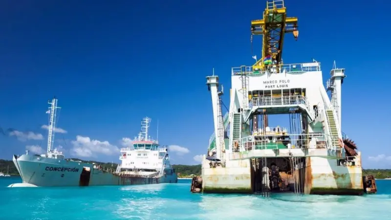 Cutter suction dredger 'Marco Polo' will be used in the Kingston expansion project